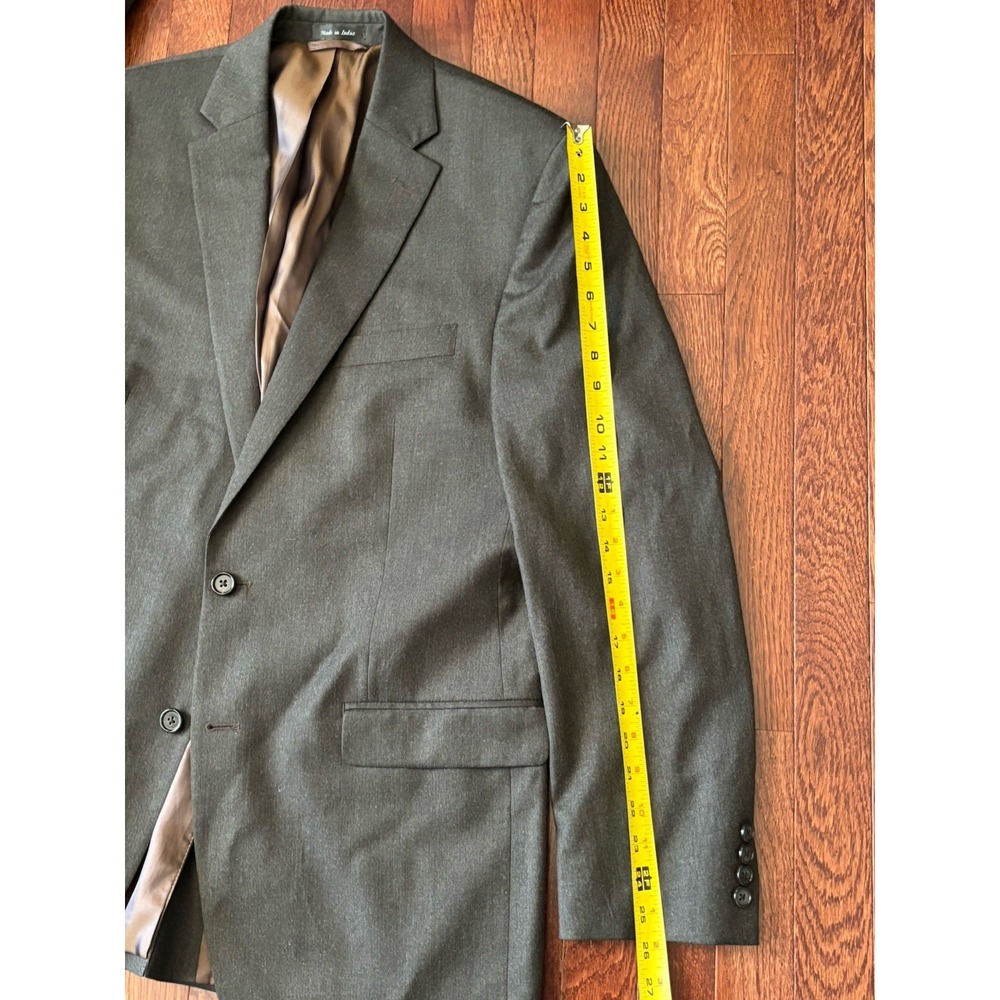 Lauren Ralph Lauren Sport Coat Men's 44R Brown Flannel - Picture 5 of 8
